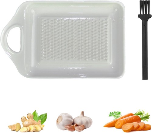 Keramik reibe set - keramik, weiß