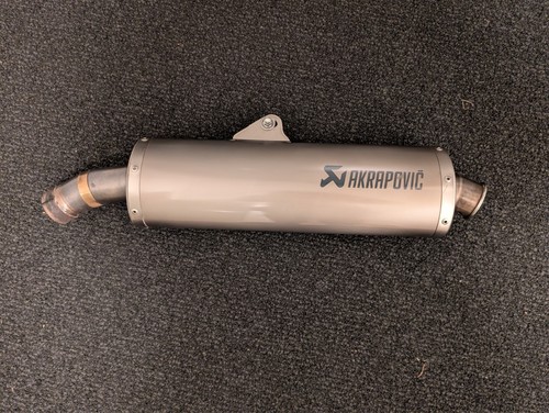 Bmw f800 akrapovic exhaust - akrapovic,