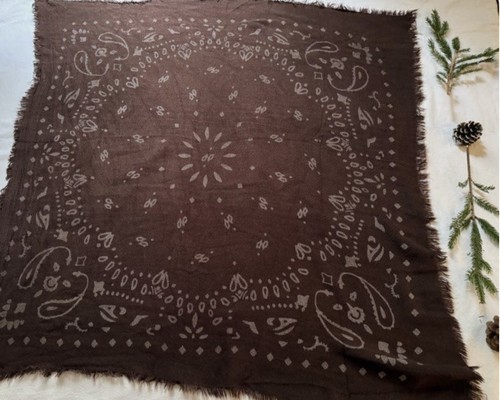 Großes bandana braun - großes,