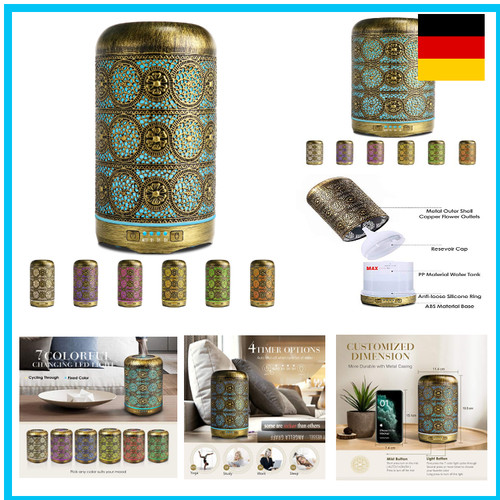 Metall diffusor mit farben - diffusor, |