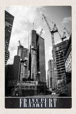 Holzschild 18x12 cm Frankfurt