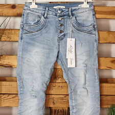 JEWELLY BAGGY JEANS BLUE GR.XS-XL TOP COOLE OPTIK STYLED JW TOP AKTUELL TOP NEW