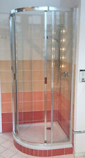 Ideal Standard + Koralle Viertelkreis-Schiebetür-Dusch-Kombination 90x90x200cm