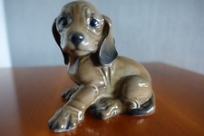 Rosenthal Dackel Welpe Porzellan Figur handbemalt Hund