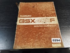 0294 Motorrad Werkstatthandbuch Suzuki GSX 400 F Servicehandbuch