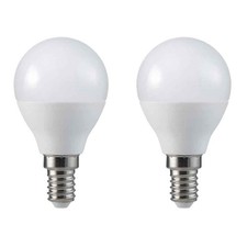 6 stk LED Leuchtmittel Tropfen 3,4W = 25W E14 matt 250lm Kugeln warmweiß 2700K