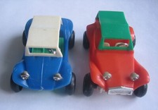 VW Käfer Dune Buggy   made in W-Germany blau-weiß und orangen-grün alt Konvolut