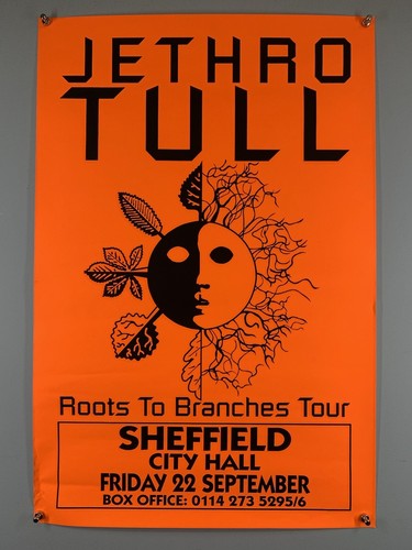 Jethro tull poster original - poster,