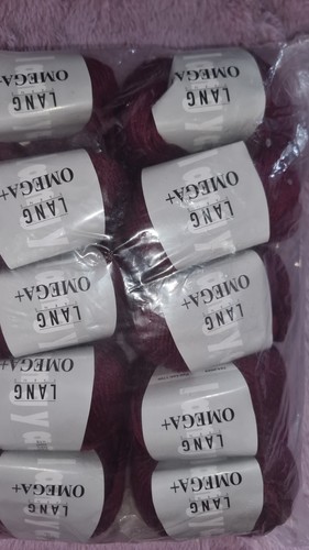 Lang yarns omega - lang, rot
