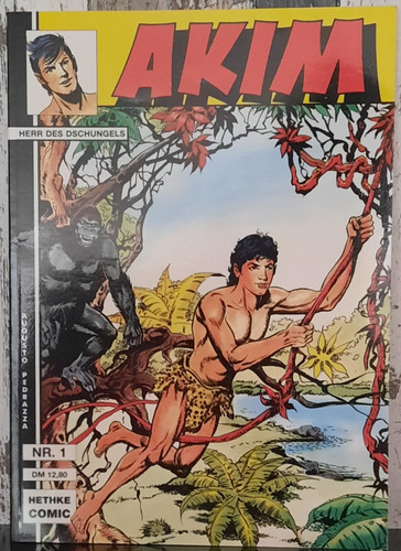 Akim herr des dschungels comic - des,