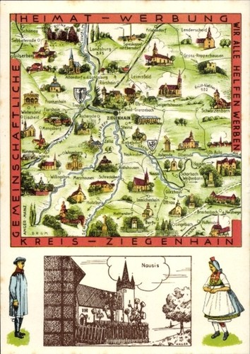 Landkarten wasenberg - landkarten, ak