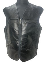 Lederweste, Weste, Patchwork