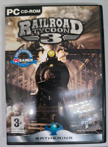 Railroad tycoon pc cd rom - tycoon, 3