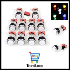 10x Arcade LED Farbdrucktaste