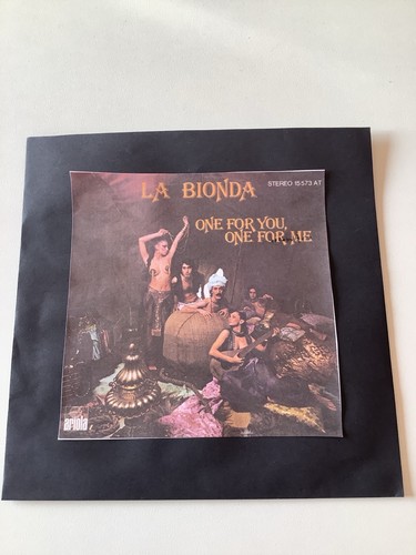 Bionda one for - la, you