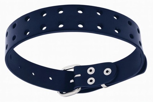Designer leder halsband - leder,
