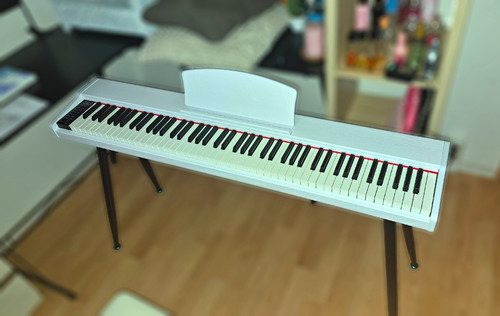 Stage piano tasten weiß - 88,