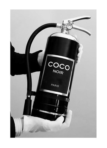 Coco noir poster - noir,