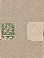 Briefmarke dt. Reich, 5