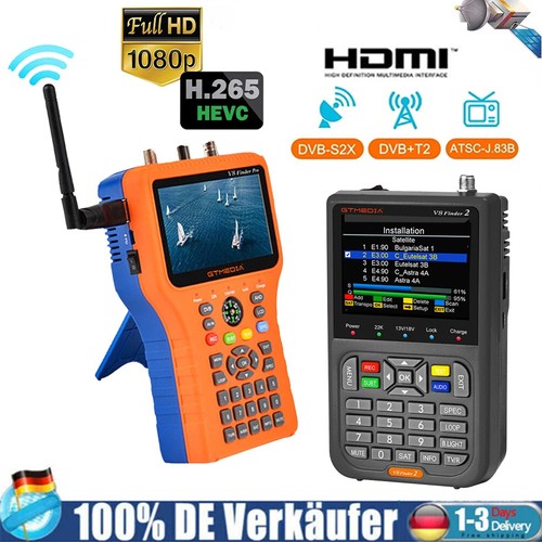 Satelliten finder dvb t2 - v8,