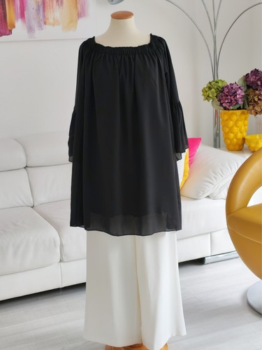 Zanzea chiffon lockere bluse - lockere,