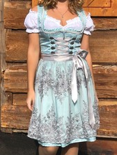 Dirndl Gr. 32/34 XS Tracht KRÜGER Oktoberfest Kleid Oktober Fest