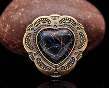 10 Stück Heart Concho Concha