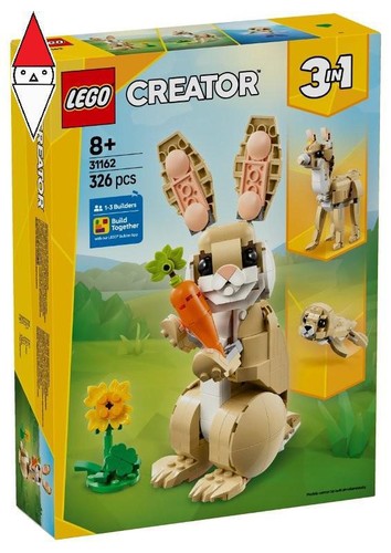 Lego entzückendes kaninchen - lego,