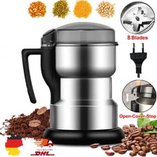 Kaffeemühle Coffee Grinder 400W Edelstahlmesser Kräutermühle Nüsse Gewürz Mühle
