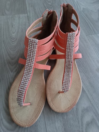 Damen zehentrenner sandaletten - zehentrenner,