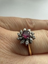 Vintage Goldring 585 mit Rubin