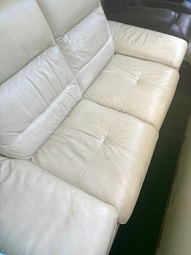 Sitzer sofa leder - 2-sitzer,