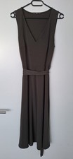 H&M A Linien Kleid 38 M Khaki