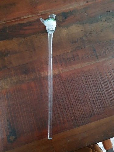 Deko glasstab mit vogel - mit,