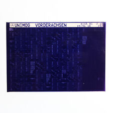 Unimog Vorderachse 737 .2 .3 .4  Ersatzteilliste Ersatzteilkatalog a. Microfich