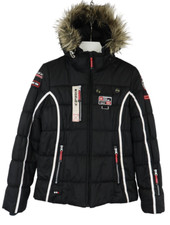 Icepeak Polar Ski Wear Jacke Damen UK 14 Kapuzen Schnee Gamasche Reißverschluss