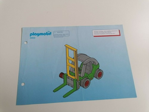 Playmobil 3003 nur bauplan - playmobil,
