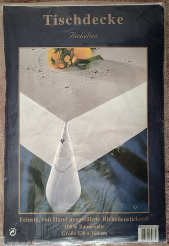 Neu tischdecke richelieu - neu!,