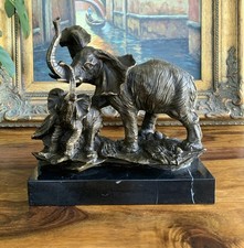 Bronze Elefant Skulptur Figur