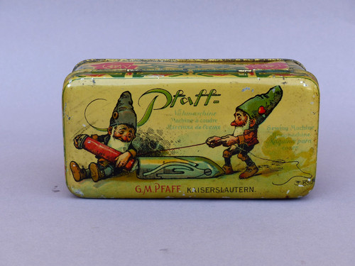 Alte blechdose pfaff - blechdose,