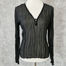 S.Oliver Bluse Knitterbluse Gr
