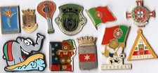 ?Pin-Lot 11 Portugal Pins Ottifant Madeira Eurocup´96 Vila Nova Polares Cister
