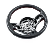 Lenkrad beziehen mit Leder