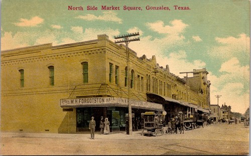 Postcard gonzales texas north - texas,