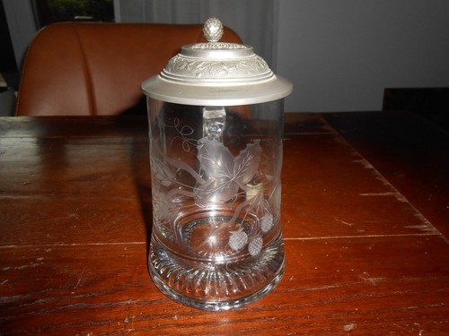 Bierkrug kristallglas - bierkrug,