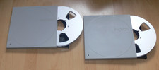 2 Alu- Tonbandspulen (NEU) - NAB - 26,5 cm + 2 ReVox-Schuber