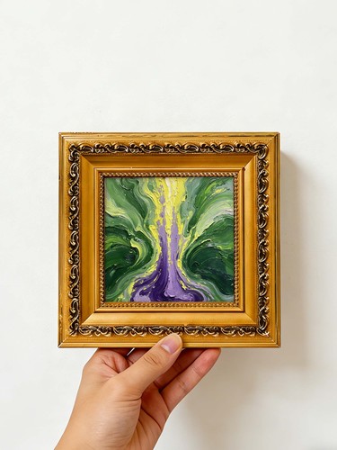 Lila iris blume strukturierte - iris,