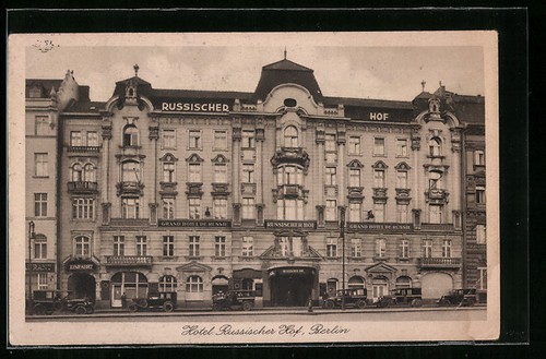 Berlin hotel russischer hof - hotel,