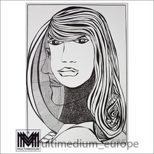 Original Tusche Zeichnung -