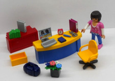 Frau im Büro + Zubehör + Möbel + Wohnen + Einrichtung + Figur ++ Playmobil